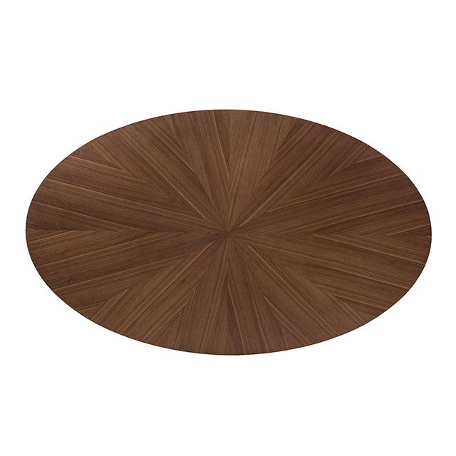 Ebikon 5 Pc Dining Table Set Walnut - Casa Morelos / Coahuila Furniture (Oklahoma City, OK)
