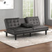 Eidsberg Futon Sofa Bed Orange, Grey, Brown, & Black - Casa Morelos / Coahuila Furniture (Oklahoma City, OK)