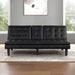 Eidsberg Futon Sofa Bed Orange, Grey, Brown, & Black - Casa Morelos / Coahuila Furniture (Oklahoma City, OK)