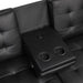Eidsberg Futon Sofa Bed Orange, Grey, Brown, & Black - Casa Morelos / Coahuila Furniture (Oklahoma City, OK)