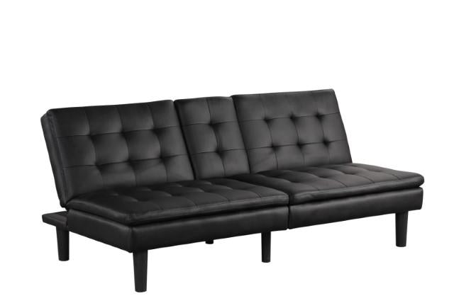 Eidsberg Futon Sofa Bed Orange, Grey, Brown, & Black - Casa Morelos / Coahuila Furniture (Oklahoma City, OK)