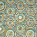 Atlas Rug Gray/ Aqua - Casa Morelos / Coahuila Furniture (Oklahoma City, OK)