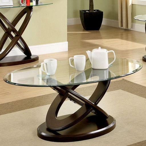 Atwood II Dark Walnut Coffee Table - Casa Morelos / Coahuila Furniture (Oklahoma City, OK)