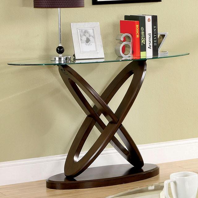 Atwood II Dark Walnut Sofa Table - Casa Morelos / Coahuila Furniture (Oklahoma City, OK)
