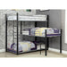 Aubrey Sand Black Twin Triple Decker Bed - Casa Morelos / Coahuila Furniture (Oklahoma City, OK)