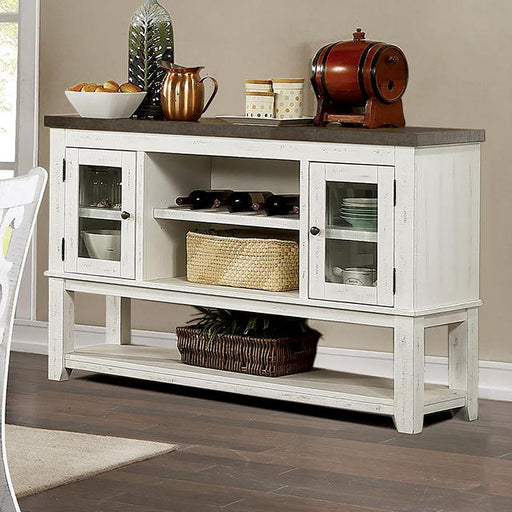 AULETTA Server, Gray - Casa Morelos / Coahuila Furniture (Oklahoma City, OK)