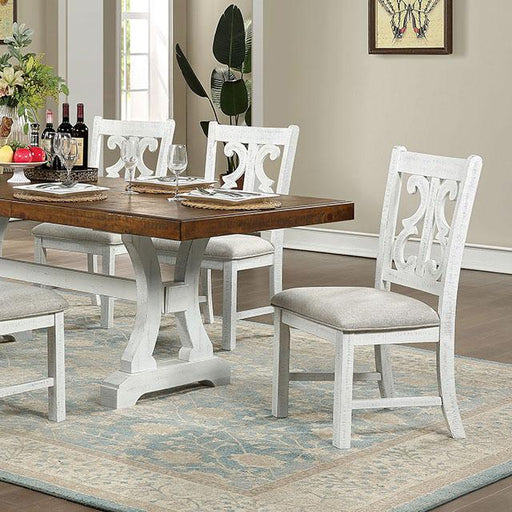 Auletta Transitional Dining Table Round & Squre - Casa Morelos / Coahuila Furniture (Oklahoma City, OK)