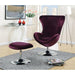 Eloise Purple Accent Chair w/ Ottoman - Casa Morelos / Coahuila Furniture (Oklahoma City, OK)