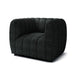AVERSA Chair, Black, Gray, & White - Casa Morelos / Coahuila Furniture (Oklahoma City, OK)
