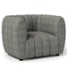AVERSA Chair, Black, Gray, & White - Casa Morelos / Coahuila Furniture (Oklahoma City, OK)
