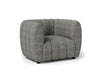 AVERSA Chair, Black, Gray, & White - Casa Morelos / Coahuila Furniture (Oklahoma City, OK)