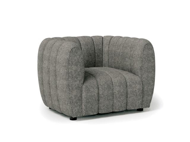 AVERSA Chair, Black, Gray, & White - Casa Morelos / Coahuila Furniture (Oklahoma City, OK)