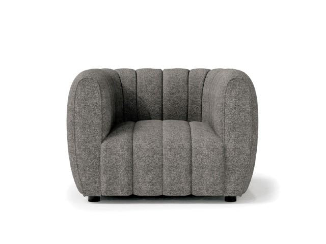 AVERSA Chair, Black, Gray, & White - Casa Morelos / Coahuila Furniture (Oklahoma City, OK)