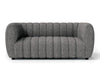 AVERSA Loveseat, Black, Gray, & White - Casa Morelos / Coahuila Furniture (Oklahoma City, OK)