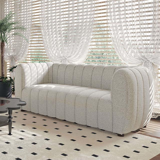 AVERSA Loveseat, Black, Gray, & White - Casa Morelos / Coahuila Furniture (Oklahoma City, OK)