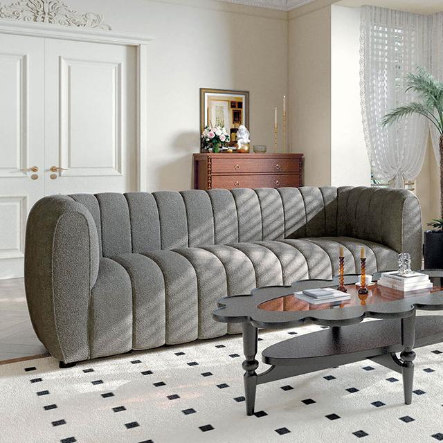 AVERSA Sofa, Black, Gray, & White - Casa Morelos / Coahuila Furniture (Oklahoma City, OK)