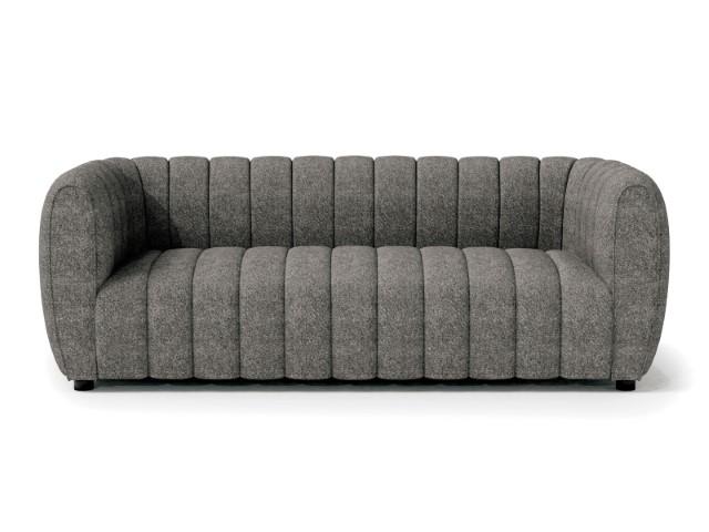 AVERSA Sofa, Black, Gray, & White - Casa Morelos / Coahuila Furniture (Oklahoma City, OK)