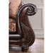 ELPIS Brown/Espresso Love Seat - Casa Morelos / Coahuila Furniture (Oklahoma City, OK)