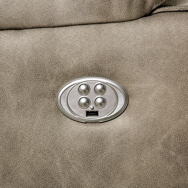 Elton Power Love Seat - Casa Morelos / Coahuila Furniture (Oklahoma City, OK)