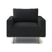ELVERUM Chair, Black - Casa Morelos / Coahuila Furniture (Oklahoma City, OK)