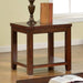 ESTELL Dark Cherry End Table, Cherry - Casa Morelos / Coahuila Furniture (Oklahoma City, OK)