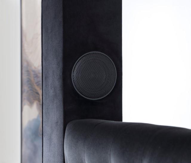 Etherea Bed Gray & Black - Casa Morelos / Coahuila Furniture (Oklahoma City, OK)