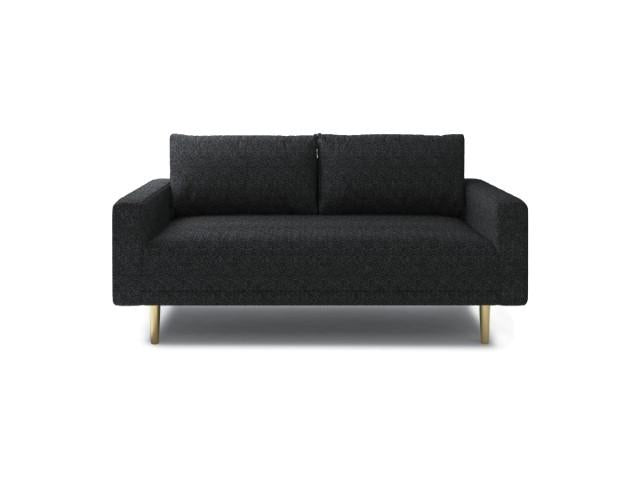 ELVERUM Loveseat, Black - Casa Morelos / Coahuila Furniture (Oklahoma City, OK)