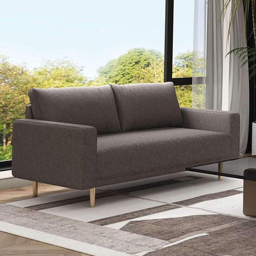 ELVERUM Loveseat, Charcoal Gray - Casa Morelos / Coahuila Furniture (Oklahoma City, OK)