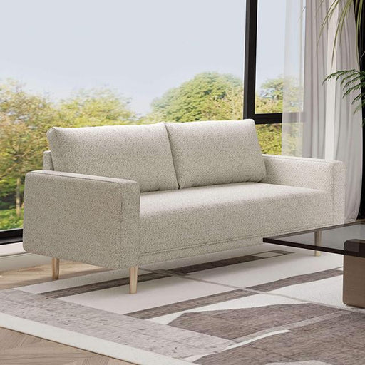 ELVERUM Loveseat, Off-White - Casa Morelos / Coahuila Furniture (Oklahoma City, OK)