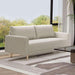 ELVERUM Loveseat, Off-White - Casa Morelos / Coahuila Furniture (Oklahoma City, OK)