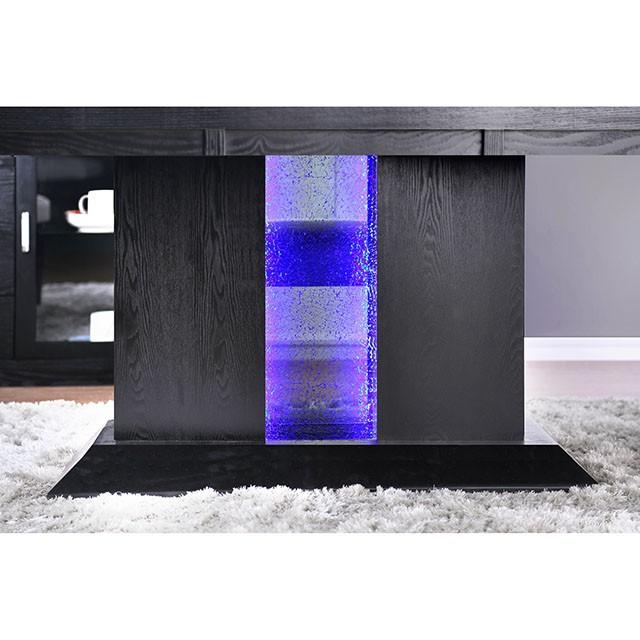 Evangeline Black/Beige Dining Table - Casa Morelos / Coahuila Furniture (Oklahoma City, OK)