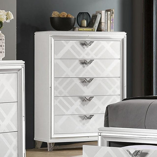 EMMELINE Chest, White - Casa Morelos / Coahuila Furniture (Oklahoma City, OK)