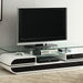 Evos Black/White 63" TV Console - Casa Morelos / Coahuila Furniture (Oklahoma City, OK)