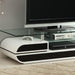 Evos Black/White 63" TV Console - Casa Morelos / Coahuila Furniture (Oklahoma City, OK)