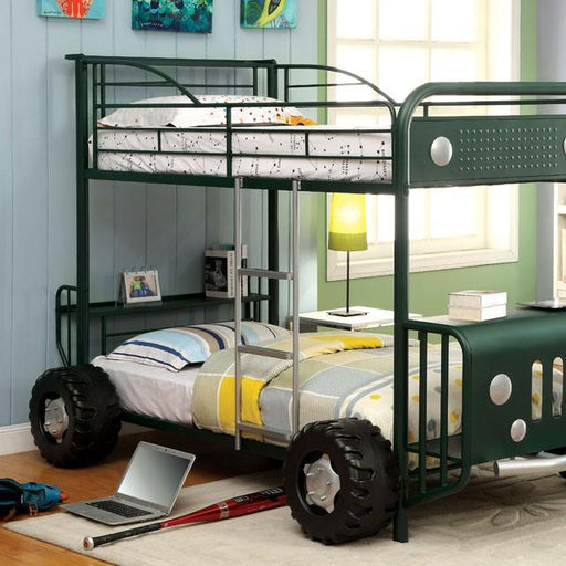 Explorer Twin/Twin Bunk Bed - Casa Morelos / Coahuila Furniture (Oklahoma City, OK)