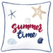Emmie White 20" X 20" Pillow, Summer Time - Casa Morelos / Coahuila Furniture (Oklahoma City, OK)