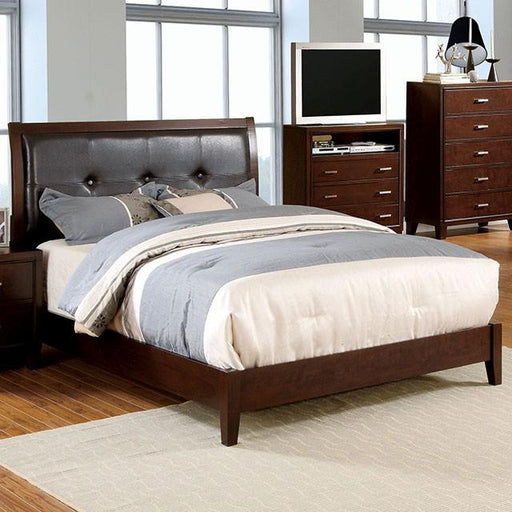 Enrico Bed Brown, Grey, & Black - Casa Morelos / Coahuila Furniture (Oklahoma City, OK)