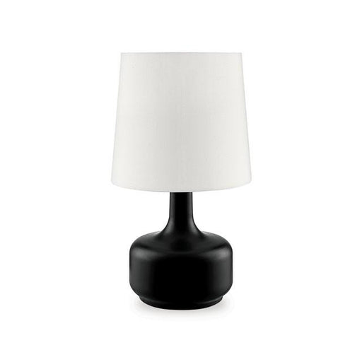 Farah Black 17"H Matte Black Table Lamp - Casa Morelos / Coahuila Furniture (Oklahoma City, OK)