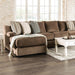 FARRINGDON Sectional, Brown - Casa Morelos / Coahuila Furniture (Oklahoma City, OK)