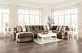 FARRINGDON Sectional, Brown - Casa Morelos / Coahuila Furniture (Oklahoma City, OK)