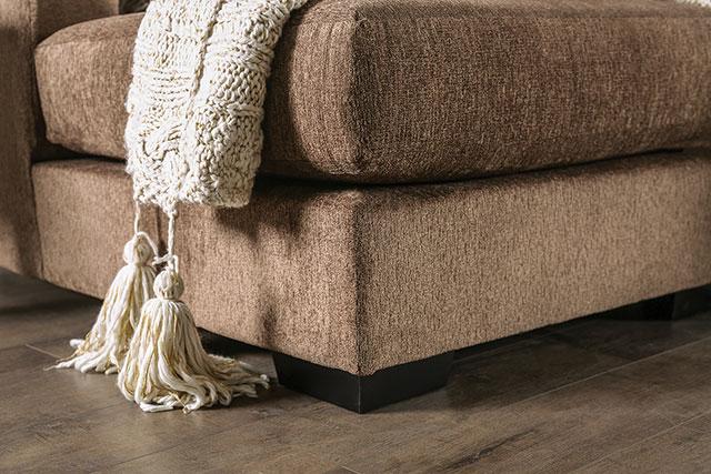 FARRINGDON Sectional, Brown - Casa Morelos / Coahuila Furniture (Oklahoma City, OK)
