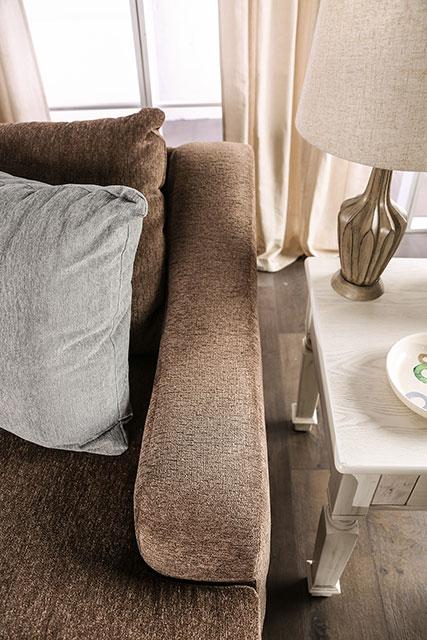 FARRINGDON Sectional, Brown - Casa Morelos / Coahuila Furniture (Oklahoma City, OK)