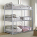 Felgu Triple Twin Metal Bunkbed - Casa Morelos / Coahuila Furniture (Oklahoma City, OK)