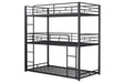 Felgu Triple Twin Metal Bunkbed - Casa Morelos / Coahuila Furniture (Oklahoma City, OK)