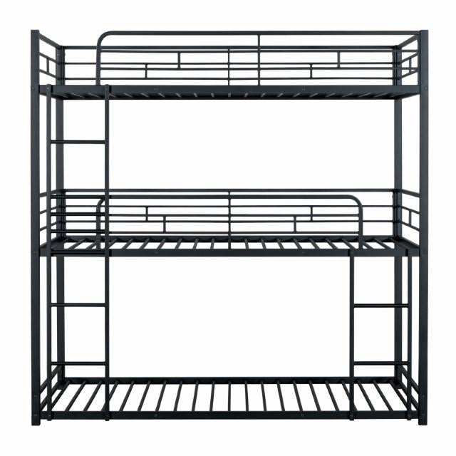 Felgu Triple Twin Metal Bunkbed - Casa Morelos / Coahuila Furniture (Oklahoma City, OK)