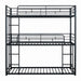 Felgu Triple Twin Metal Bunkbed - Casa Morelos / Coahuila Furniture (Oklahoma City, OK)