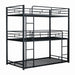Felgu Triple Twin Metal Bunkbed - Casa Morelos / Coahuila Furniture (Oklahoma City, OK)