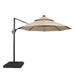 Fera 10 Ft Round Umbrella w/ LED Bulb + 37" Large Base - Casa Morelos / Coahuila Furniture (Oklahoma City, OK)