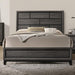 Errico Bed Grey & White - Casa Morelos / Coahuila Furniture (Oklahoma City, OK)