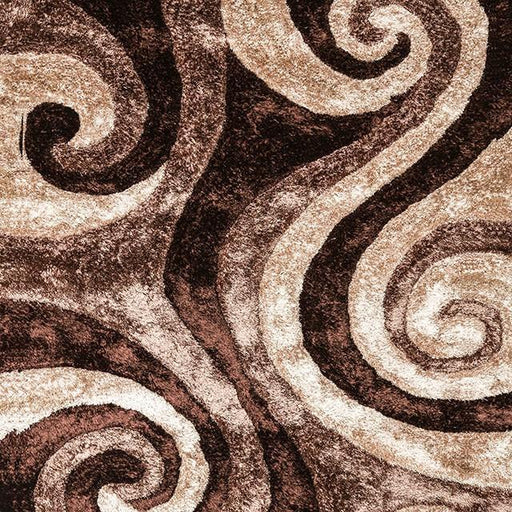 Fermont Brown Beige 5' X 8' Area Rug - Casa Morelos / Coahuila Furniture (Oklahoma City, OK)